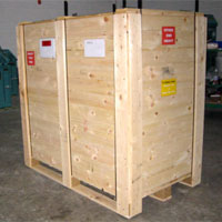 MiniPak’s in heat treated crate for customer in U.S. 